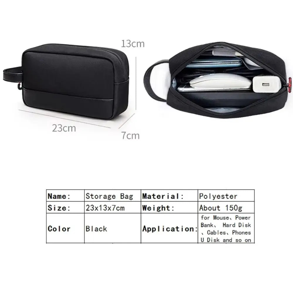 Loden9 Tech Case — Compact Cable & Charger Organizer
